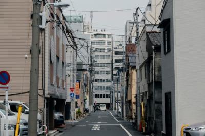 Beautiful Japan City with Empty Street – Free to Download