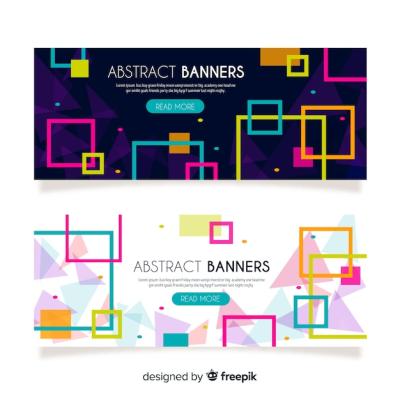 Abstract Modern Banner Concept – Free Download