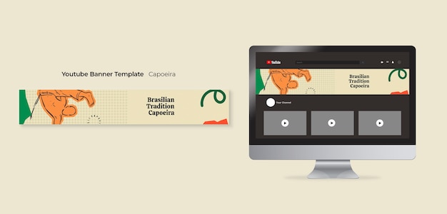 Capoeira Template Design for Creative Projects – Free Download