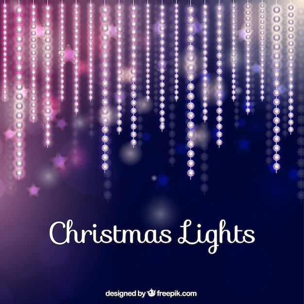 Shiny Christmas Lights Collection – Free Download