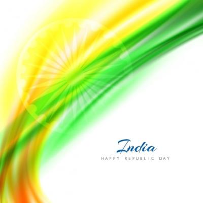 Abstract Background to Celebrate Indian Republic Day – Free Download