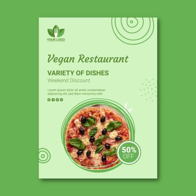 Healthy Restaurant Flyer – Free Download, Free Stock Photo