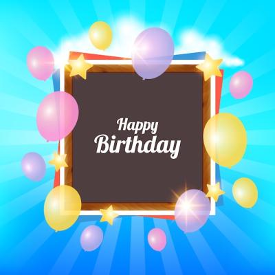 Birthday Background Design – Free Download, Free Stock Photo