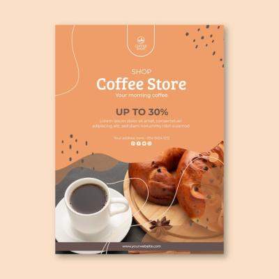 Coffee Shop Flyer Template – Free to Download