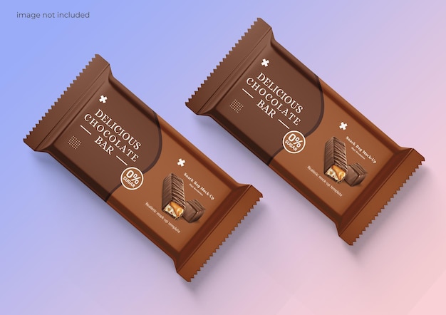 Chocolate Bar Packaging Mockup – Free Download, Free Stock Photo