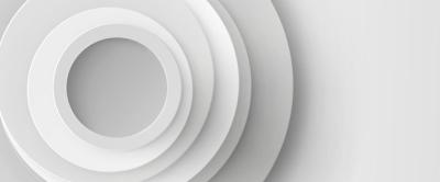 White Circular Cut Paper Layers Background – Free Download