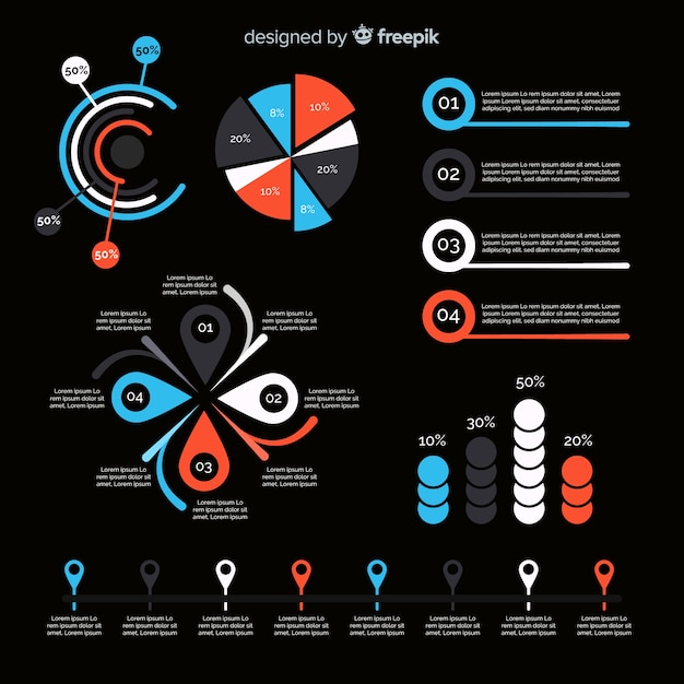 Infographic Elements Collection – Free Download, Download Free Stock Photos