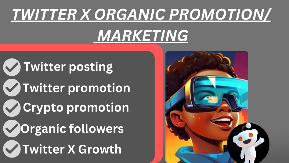 I Will Do Crypto Twitter X Marketing or Promotion for Real Organic Followers Growth