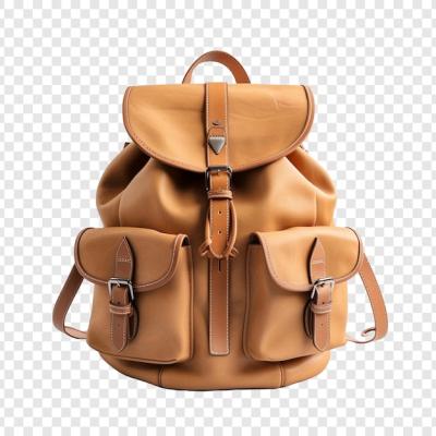 Backpack Purse Bag Isolated on Transparent Background – Free Download