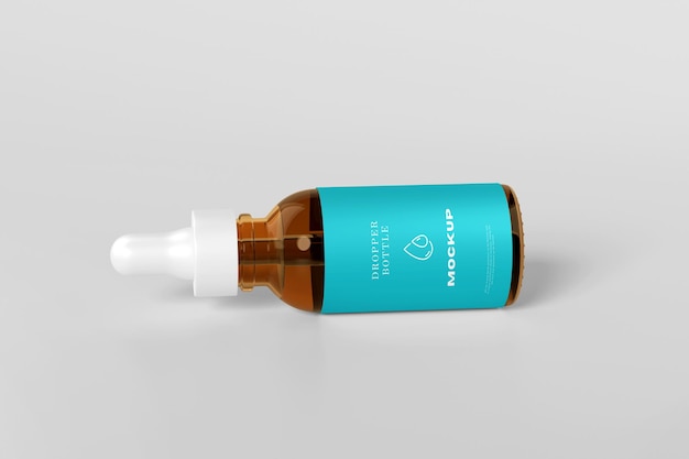 Dropper Bottle Mockup – Free to Download, High-Quality Stock Photo