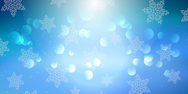 Christmas Snowflake Banner – Free Download, Free Stock Photo