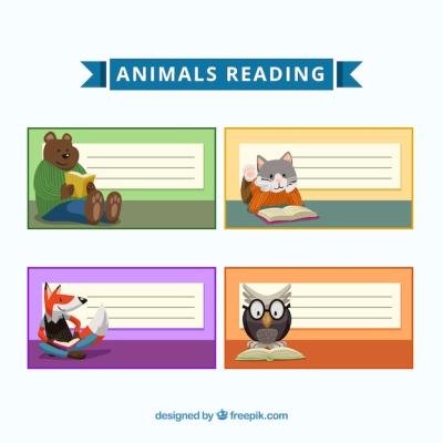 Charming Animal-Themed Note Designs – Free Download