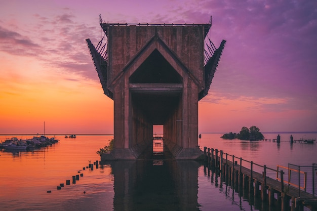 Old Iron Ore Dock in Marquette, MI – Free Download Stock Photo