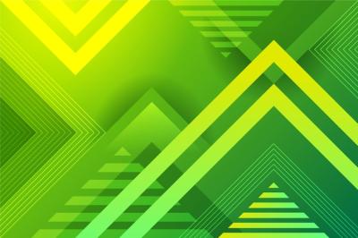 Green Abstract Geometric Background – Free Download