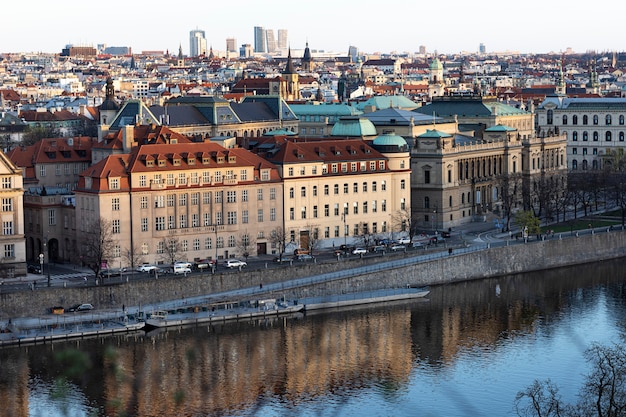 Exploring the Clean City Streets of Prague – Free to Download Stock Photo