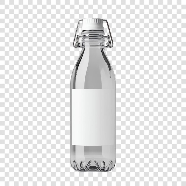 Collapsible Water Bottle Design with Label – Free Download