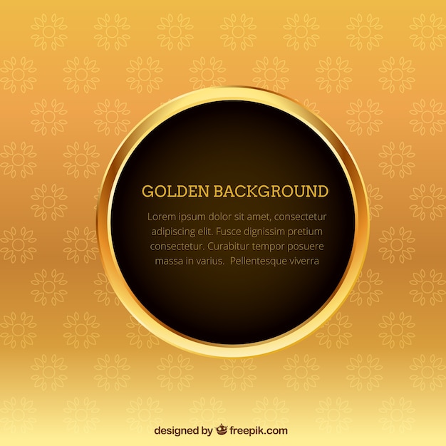 Golden Background Template – Free Download Free Stock Photo