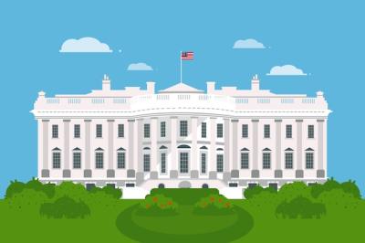 Flat White House Illustration – Download Free Stock Photo