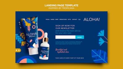 Inspired by Tropicana Web Template – Free Download, Free Stock Photo