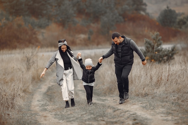 Cute Family Playing in a Spring Forest – Free Stock Photo for Download