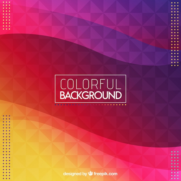 Colorful Abstract Shapes Background – Free Download