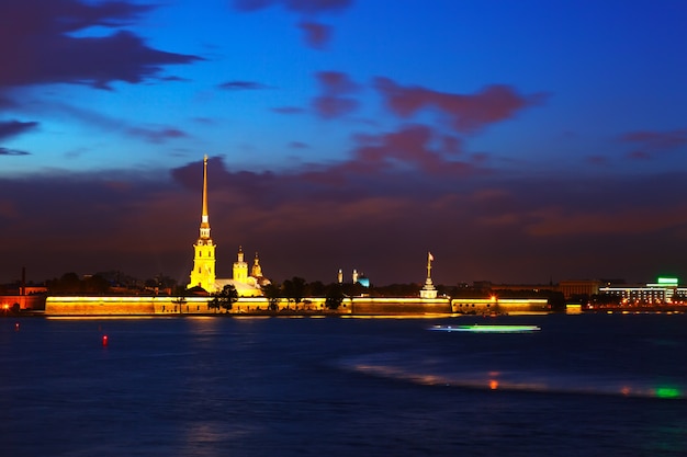 Night View of St. Petersburg – Free Download