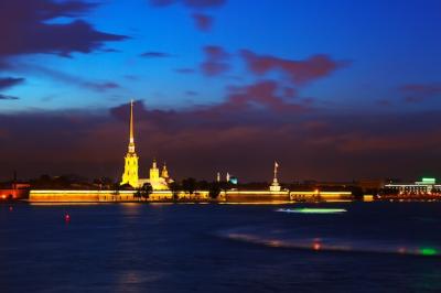 Night View of St. Petersburg – Free Download