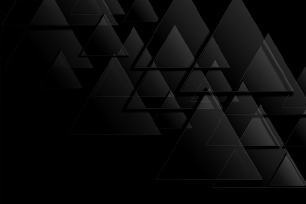 Black Triangle Wallpaper Background Design – Free Download