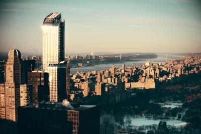 Rooftop Urban View of New York City Skyscrapers – Free Stock Photo, Download Free