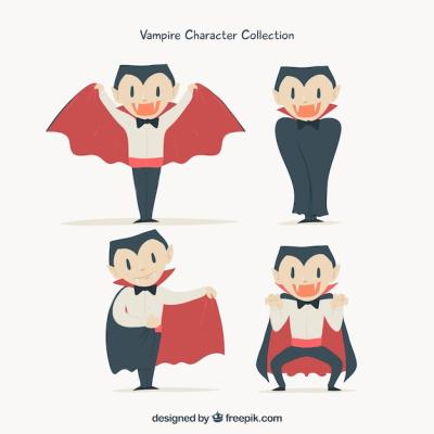 Fun Vampire Vector Templates – Free to Download