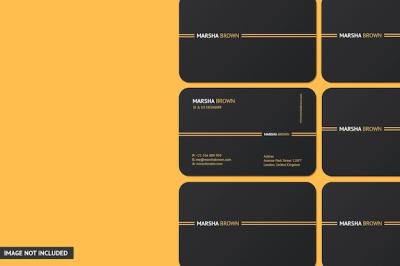 Professional Business Card Mockup – Download Free Stock Photo