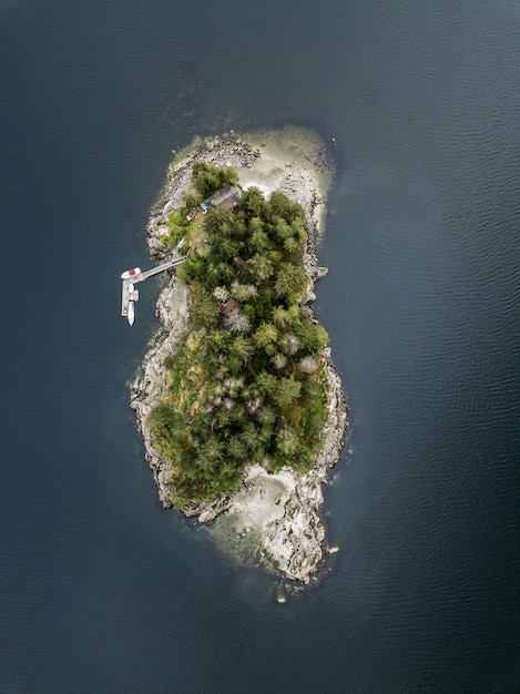 Aerial Shot of an Island – Free Stock Photo for Download