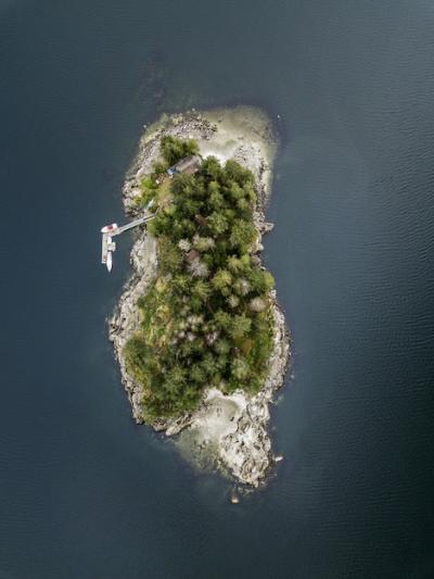 Aerial Shot of an Island – Free Stock Photo for Download