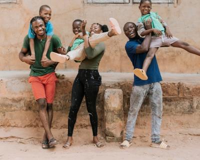 African People Posing Together – Free Stock Photo for Download