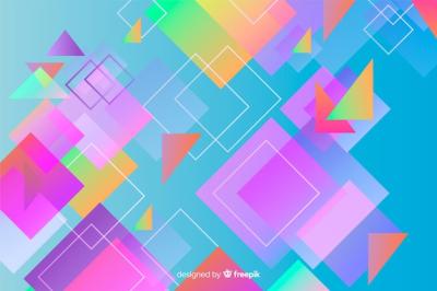 Abstract Geometric Shapes Background â Free Download