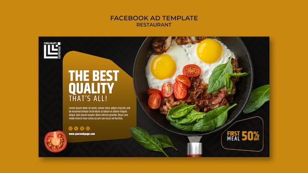 Restaurant Template Design for Stunning Visuals – Free Download