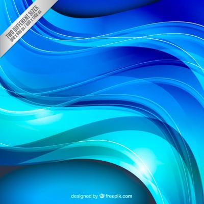 Wavy Background in Blue Tones – Free Stock Photo, Download for Free