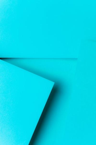 Turquoise Geometric Paper Background – Free Download