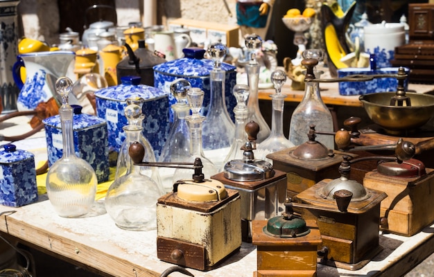 Antiques in Market – Free Stock Photos for Download