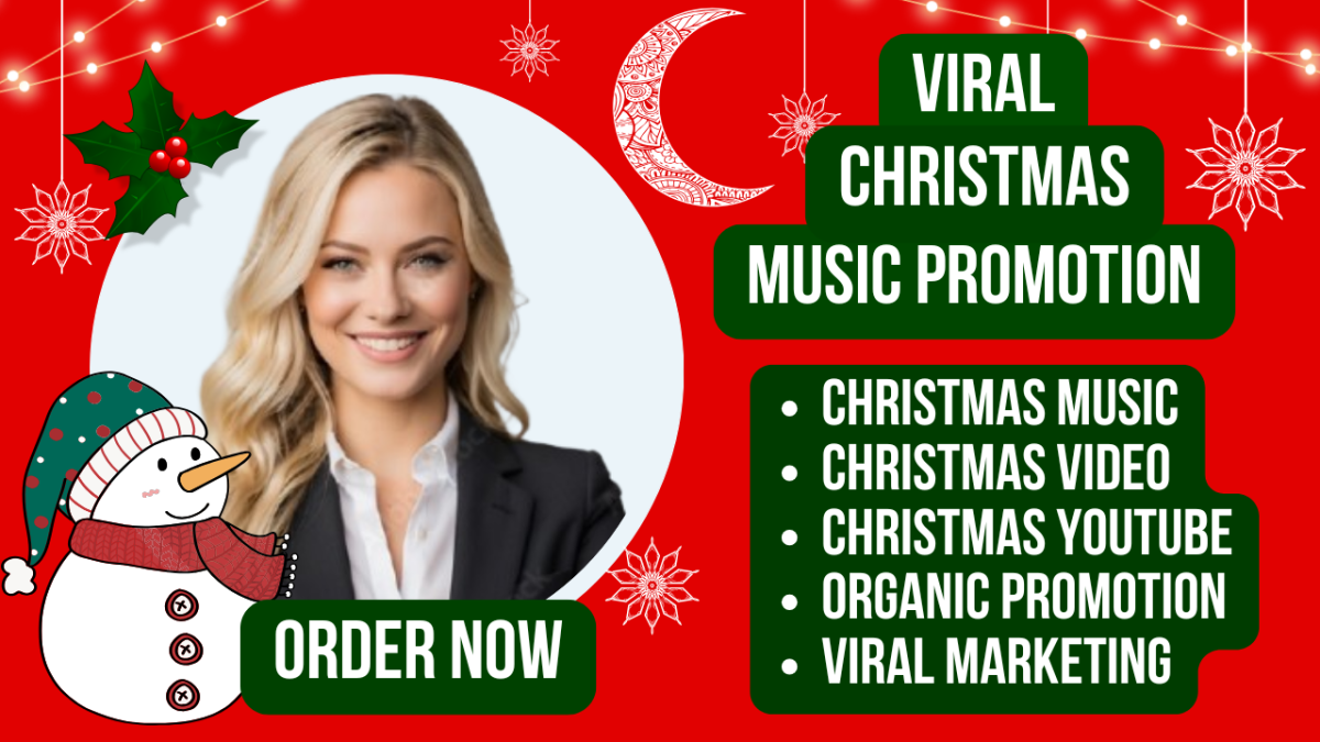 I Will Do Christmas Music Promotion Video Promotion