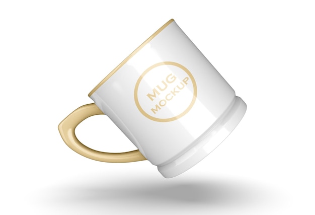 3D Ceramic Mug Mockup – Free Download