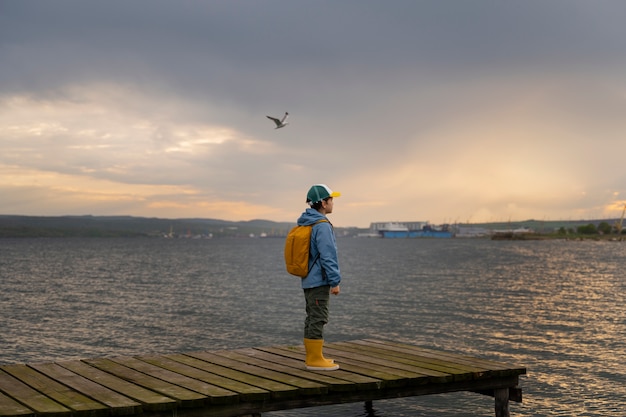 Kid Exploring Natural Environment – Free Stock Photo, Download for Free