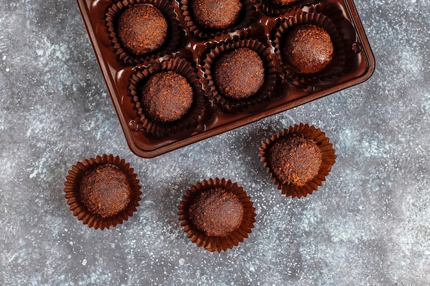 Chocolate Balls with Cocoa Powder – Free Stock Photo, Download for Free