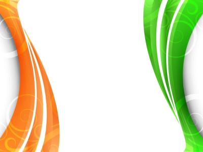 Abstract Wave Style Indian Tricolor Theme Background Vector – Free Download