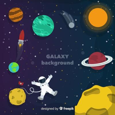 Colorful Galaxy Background – Free to Download Stock Photo