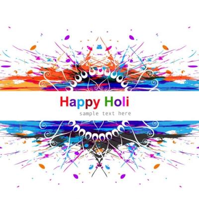 Beautiful Holi Festival Background – Download Free Stock Photo