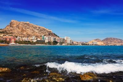 Scenic View of Alicante featuring the Castle of Santa Barbara – Free Stock Photo Download