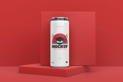 Drink Packaging Mockup – Free Download for Stunning Presentations