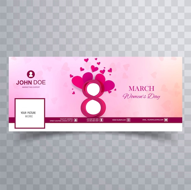 Women’s Day Facebook Cover Design – Free Download