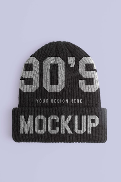 Beautiful Beanie Mockup – Free to Download